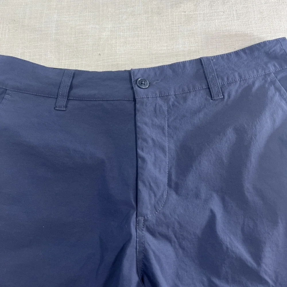 Marsh Wear Shorts Mens 32 Blue Hybrid Chino Flat Front Classic Resort